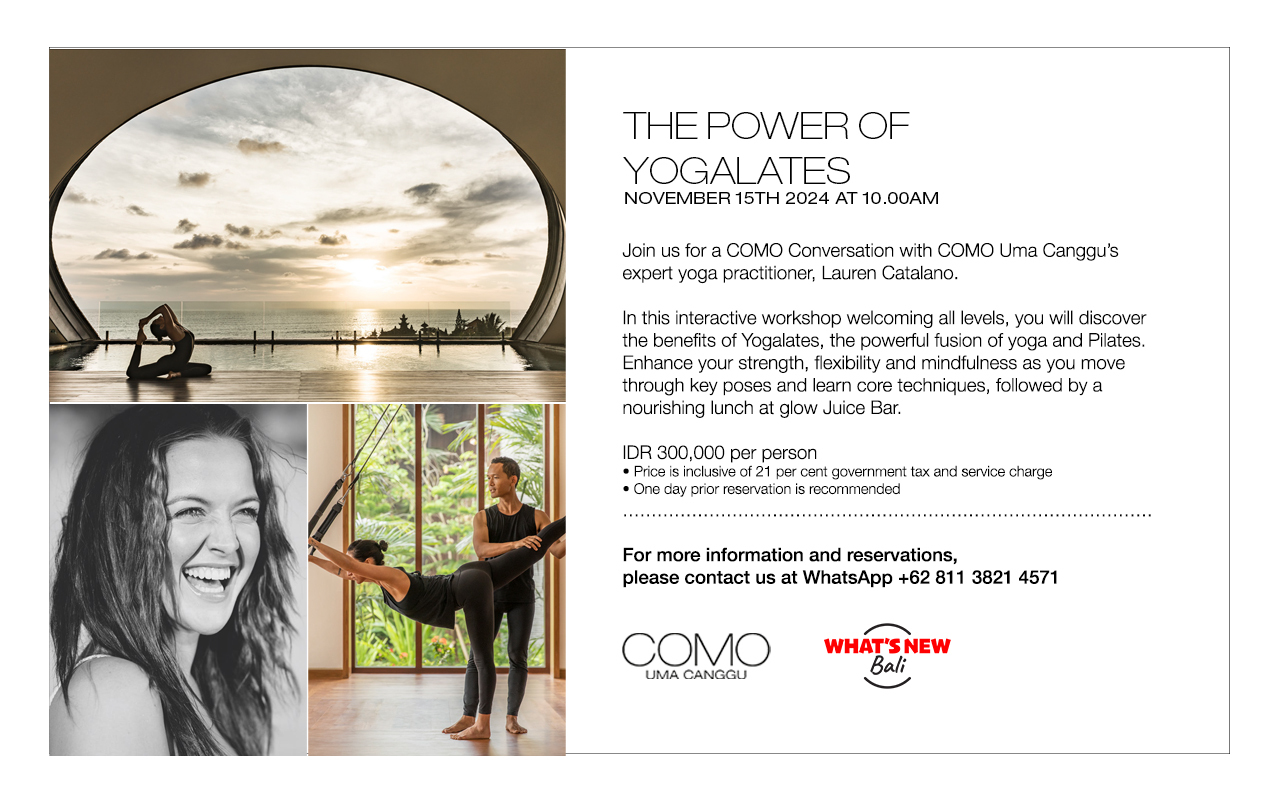 The Power of Yogalates: A COMO Conversation with Lauren Catalano at COMO Uma Canggu The Power of Yogalates: A COMO Conversation with Lauren Catalano at COMO Uma Canggu