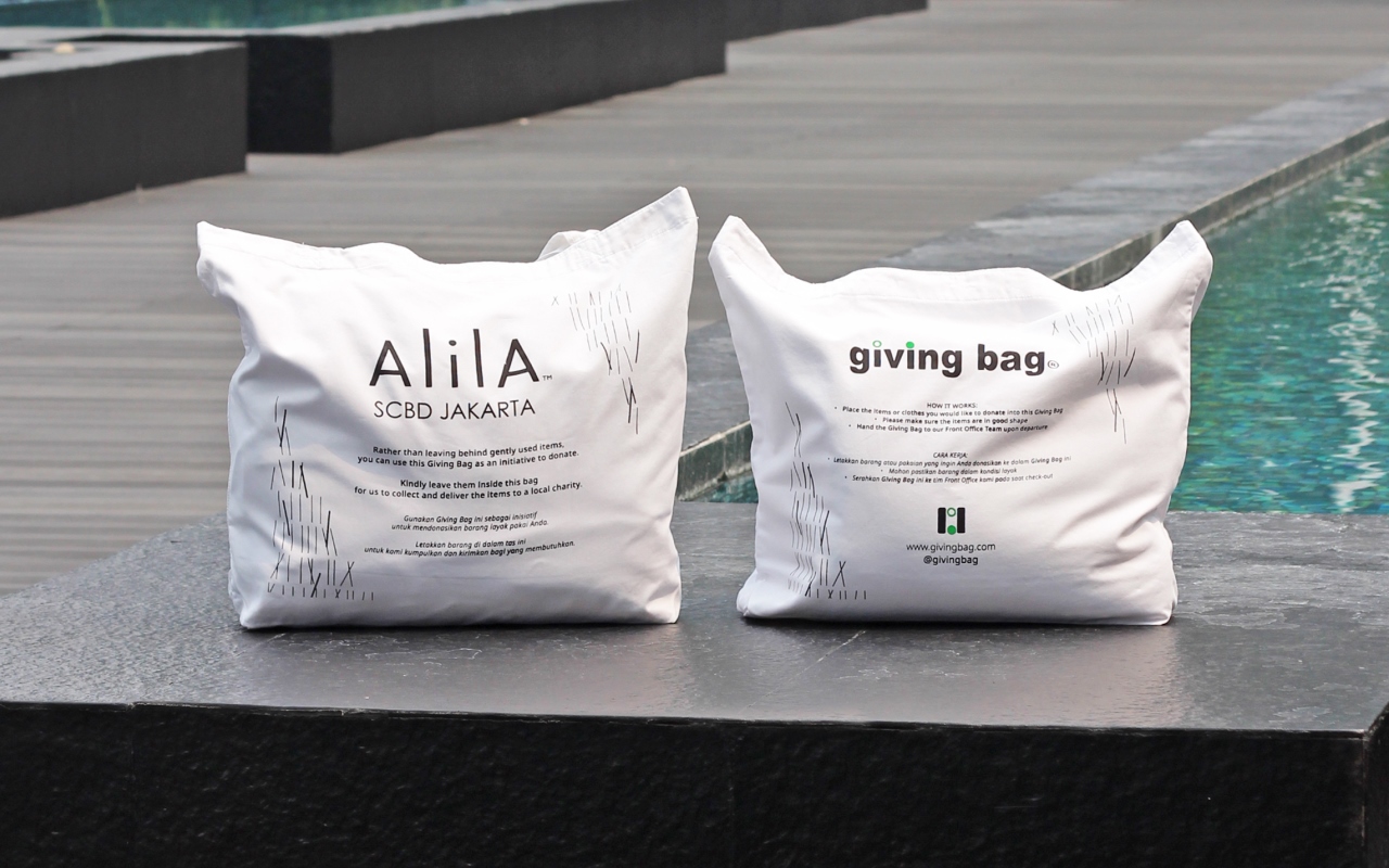 Alila SCBD Jakarta Announces Collaboration with Giving Bag Alila SCBD Jakarta Announces Collaboration with Giving Bag