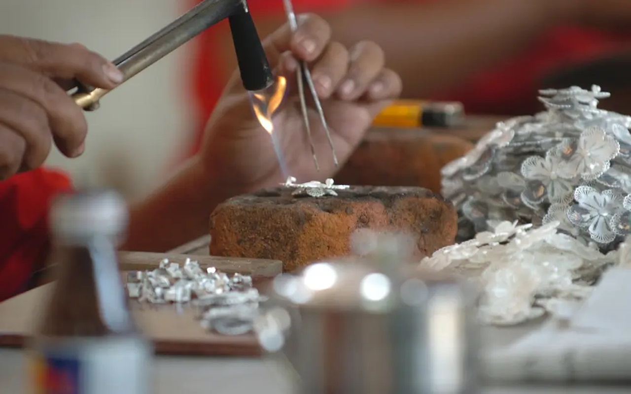 Silver craft of Kotagede, Yogyakarta by Kemenparekraf. Silver craft of Kotagede, Yogyakarta by Kemenparekraf.