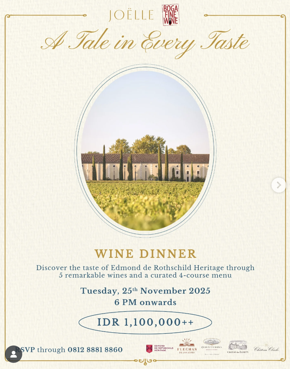 wine dinner flyer