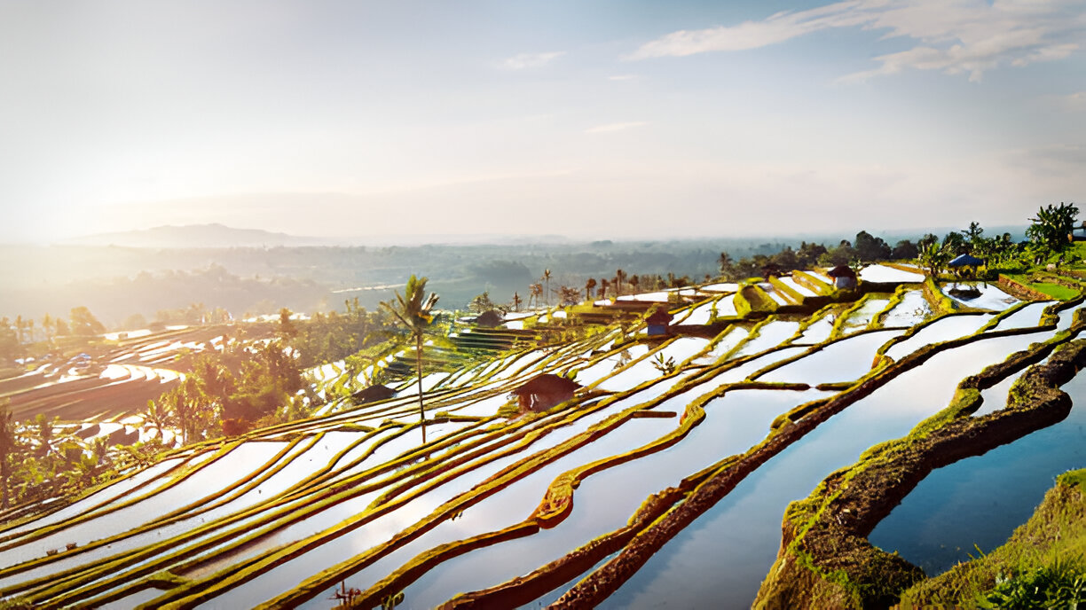 Jatiluwih Rice Terraces to Shine with Laser Show During Festive Season Jatiluwih Rice Terraces to Shine with Laser Show During Festive Season
