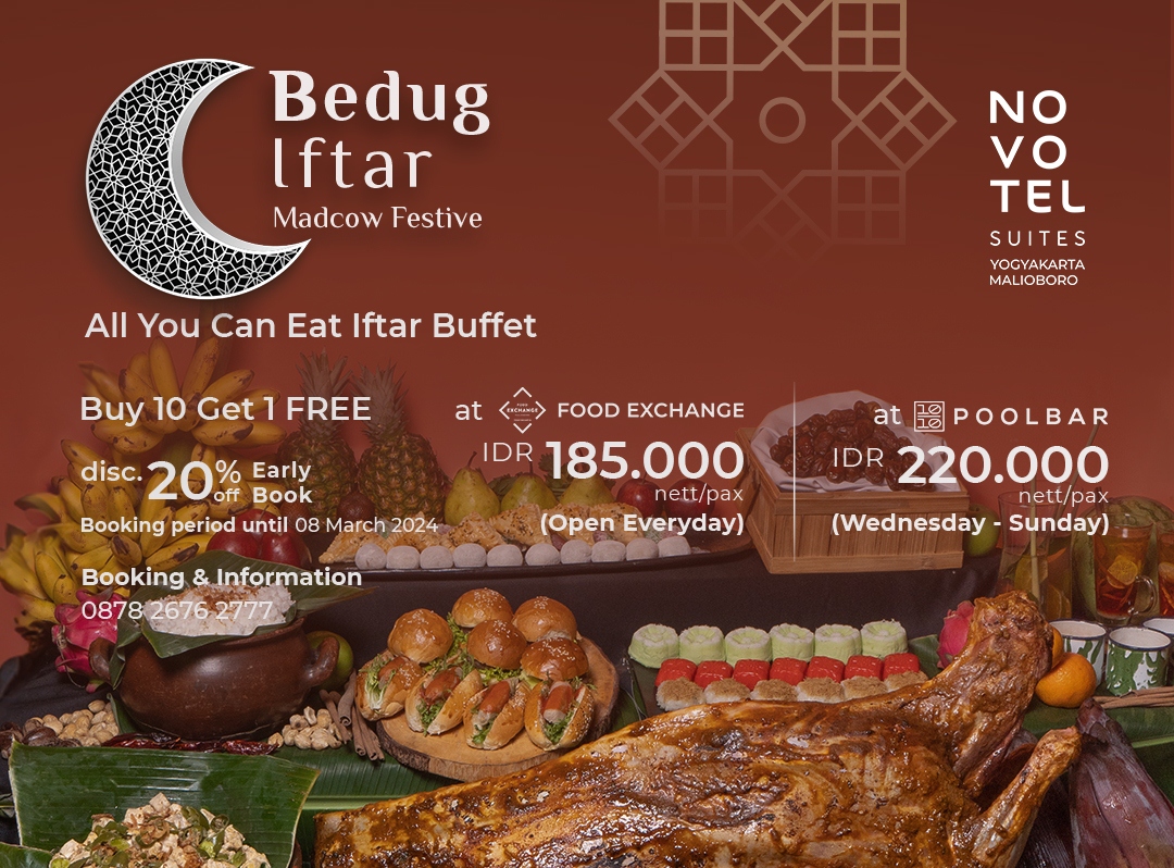 Madcow_Festive_Iftar_Ramadan_Buffet_at_Novotel_Suites_Yogyakarta_Malioboro Madcow_Festive_Iftar_Ramadan_Buffet_at_Novotel_Suites_Yogyakarta_Malioboro