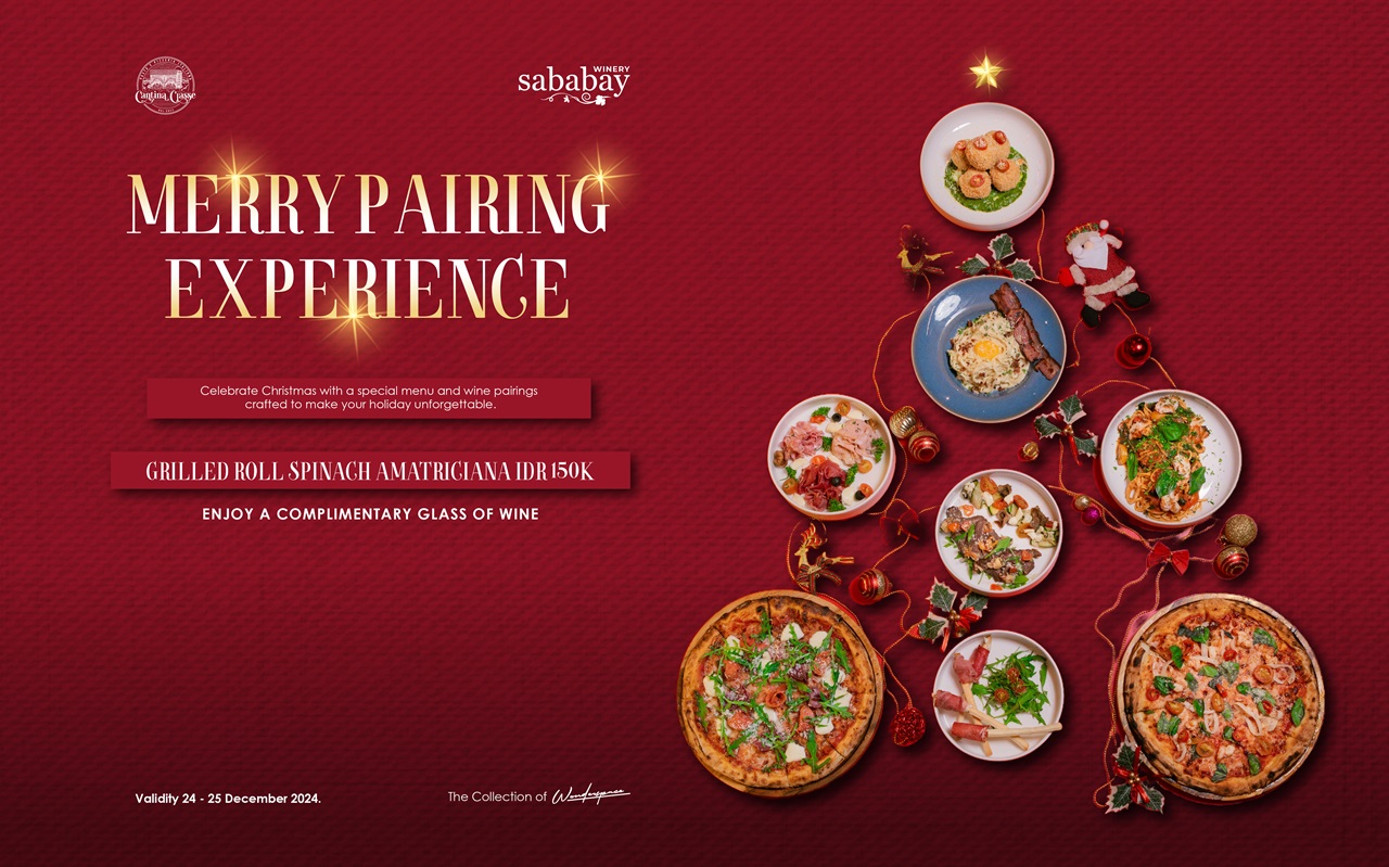 Cantina Classe’s Exclusive Festive Menu and Wine Pairing in Collaboration with Sababay Winery Cantina Classe’s Exclusive Festive Menu and Wine Pairing in Collaboration with Sababay Winery