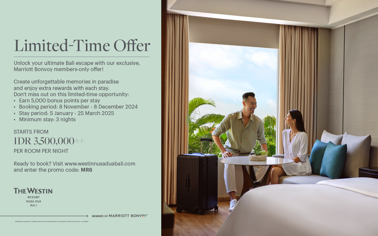 Unlock the ultimate Bali escape with our exclusive, members-only offer Unlock the ultimate Bali escape with our exclusive, members-only offer