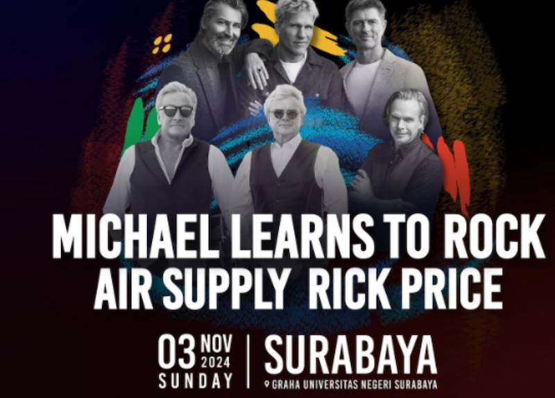 MLTR, Air Supply and Rick Price Live Concert in Surabaya MLTR, Air Supply and Rick Price Live Concert in Surabaya