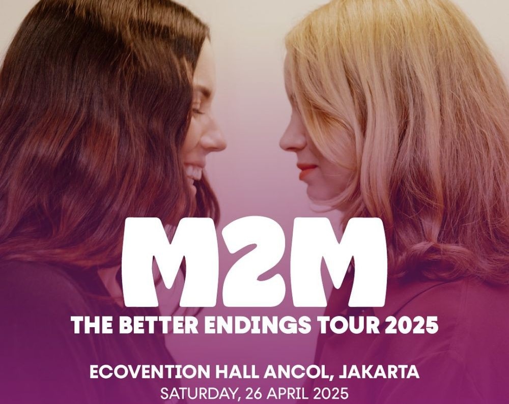 M2M Live in Jakarta 2025, The Better Endings Tour M2M Live in Jakarta 2025, The Better Endings Tour