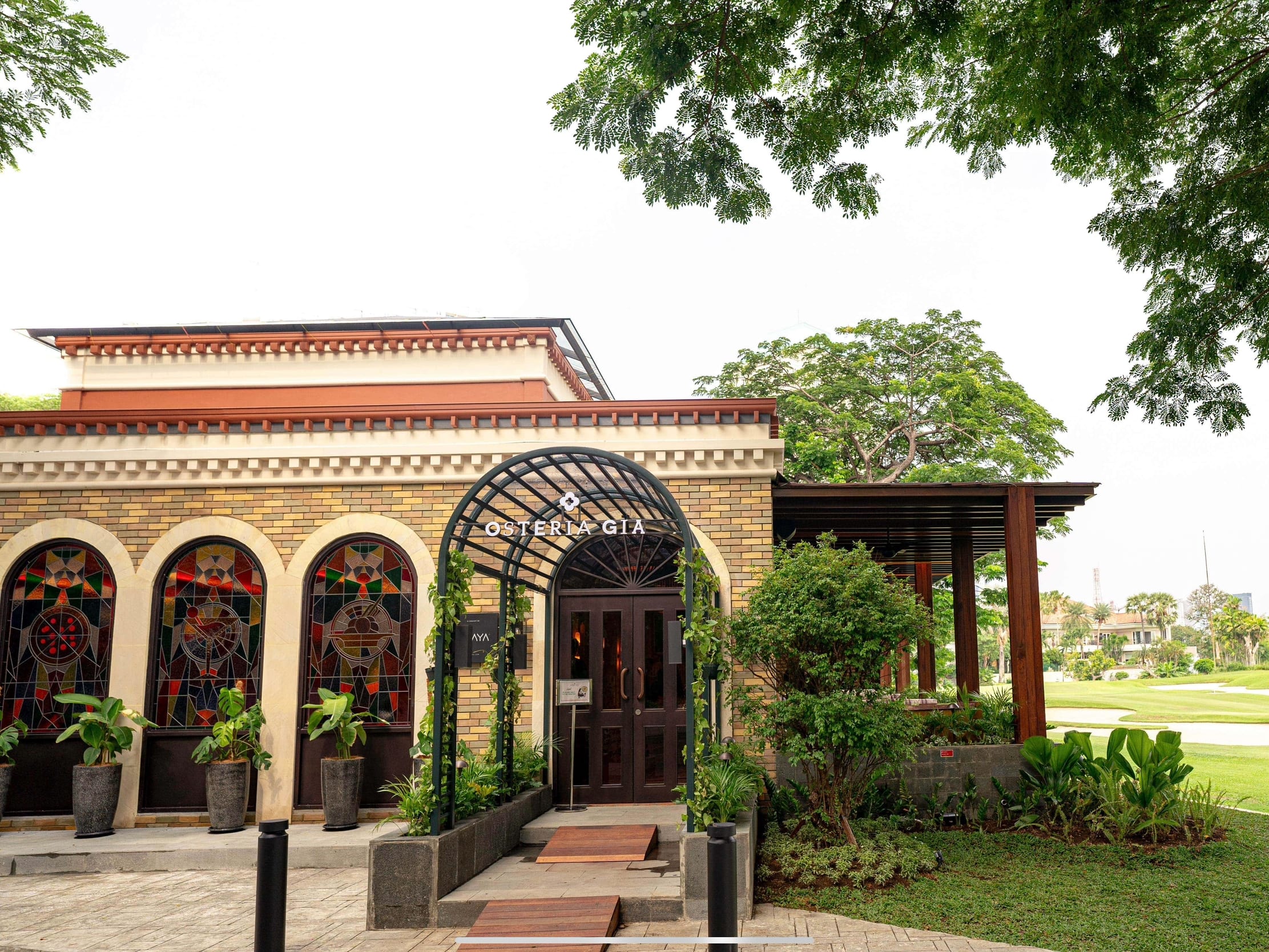 Osteria Gia Surabaya Located at Fairway Nine Osteria Gia Surabaya Located at Fairway Nine