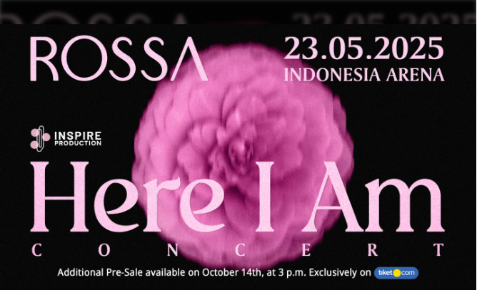 Here I am Concert Rossa Jakarta Here I am Concert Rossa Jakarta