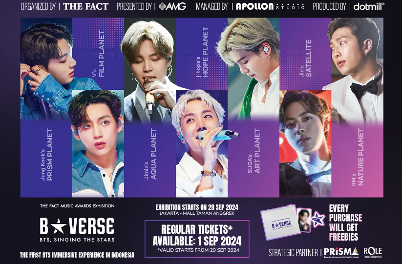 The Fact Music Awards Exhibition BSTARVERSE BTS, Singing The Stars The Fact Music Awards Exhibition BSTARVERSE BTS, Singing The Stars