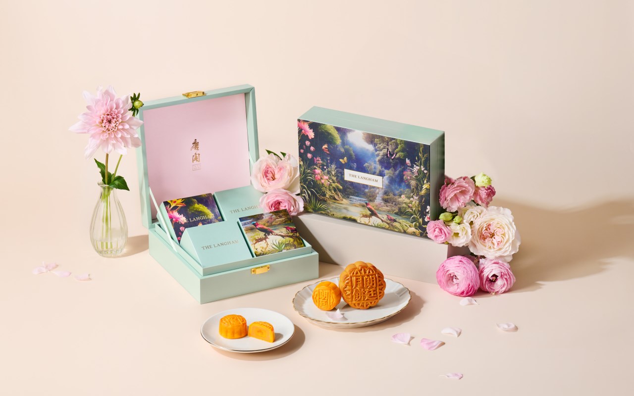 The Langham Mooncakes The Langham Mooncakes