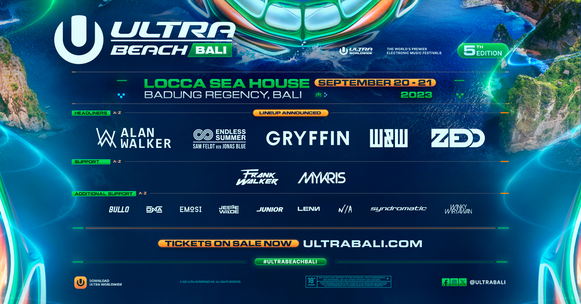 Ultra Beach Bali 2023 5th Edition