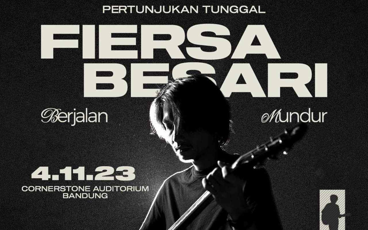 Fiersa Besari 'Berjalan Mundur' Solo Concert in Bandung