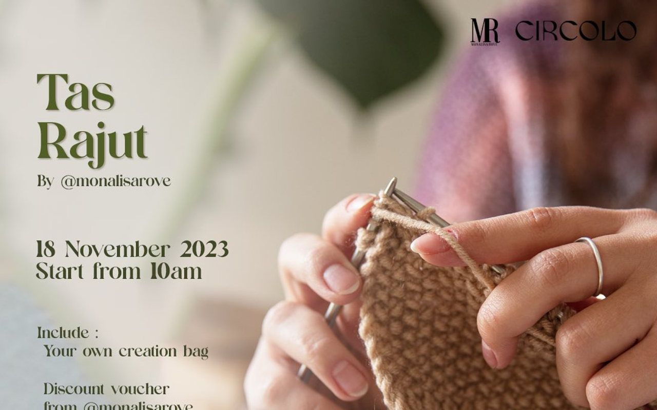 rajut tas workshop rajut tas workshop