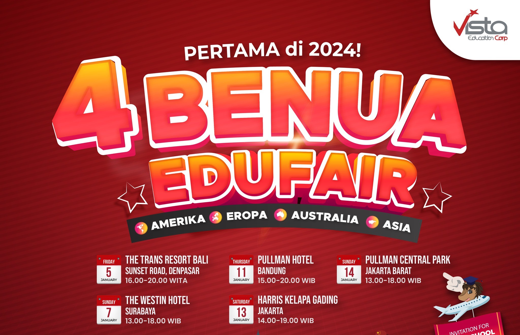 4 CONTINENT FIRST EDUCATION FAIR 2024 4 CONTINENT FIRST EDUCATION FAIR 2024