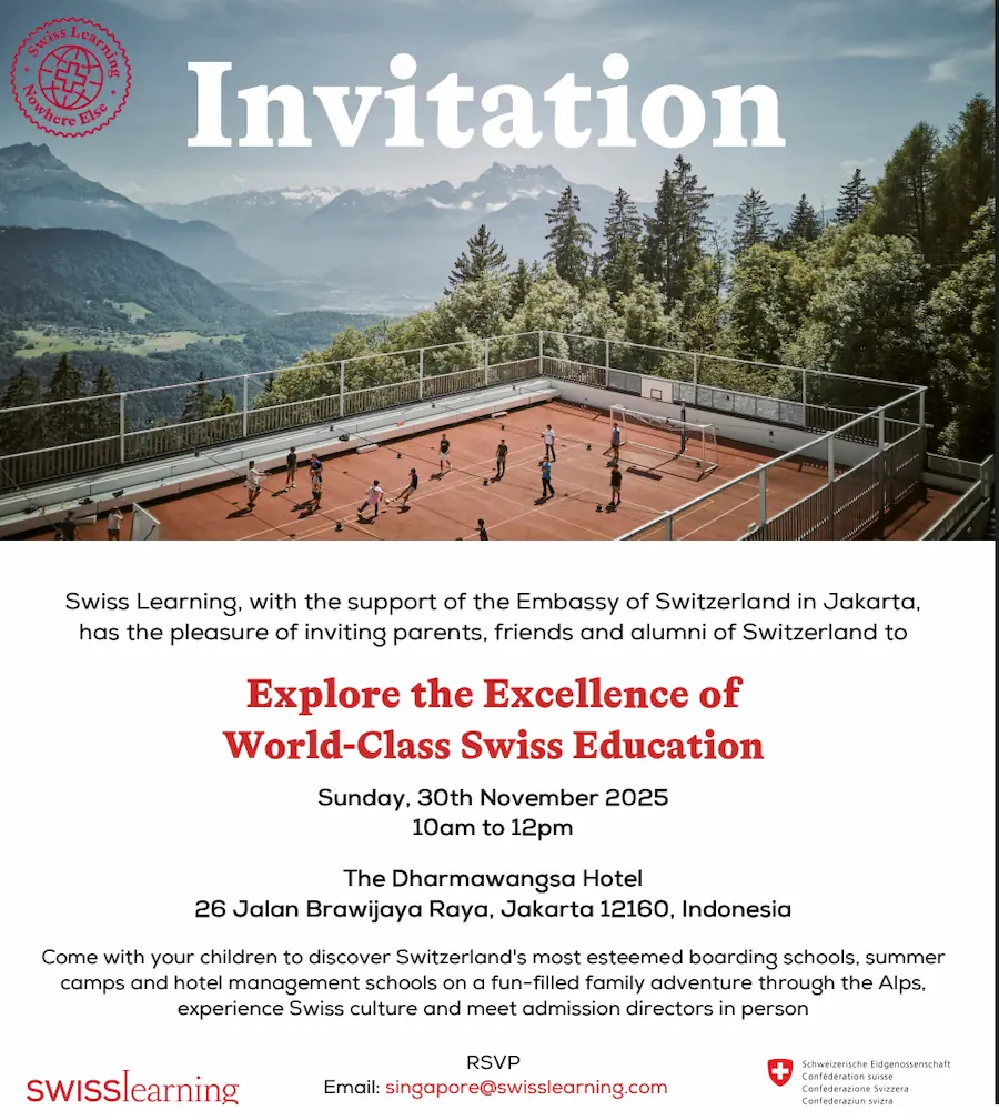 flyer event swiss learning