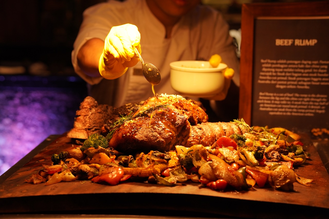 Weekend Bliss at Taste of Italy's Roast & Grill Extravaganza, The Trans Luxury Hotel