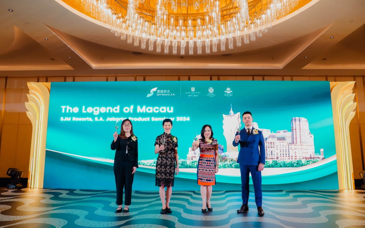 SJM Resorts, S.A. Jakarta Product Seminar 2024 Enhances Awareness of Macau’s Diverse Tourism Offerings SJM Resorts, S.A. Jakarta Product Seminar 2024 Enhances Awareness of Macau’s Diverse Tourism Offerings