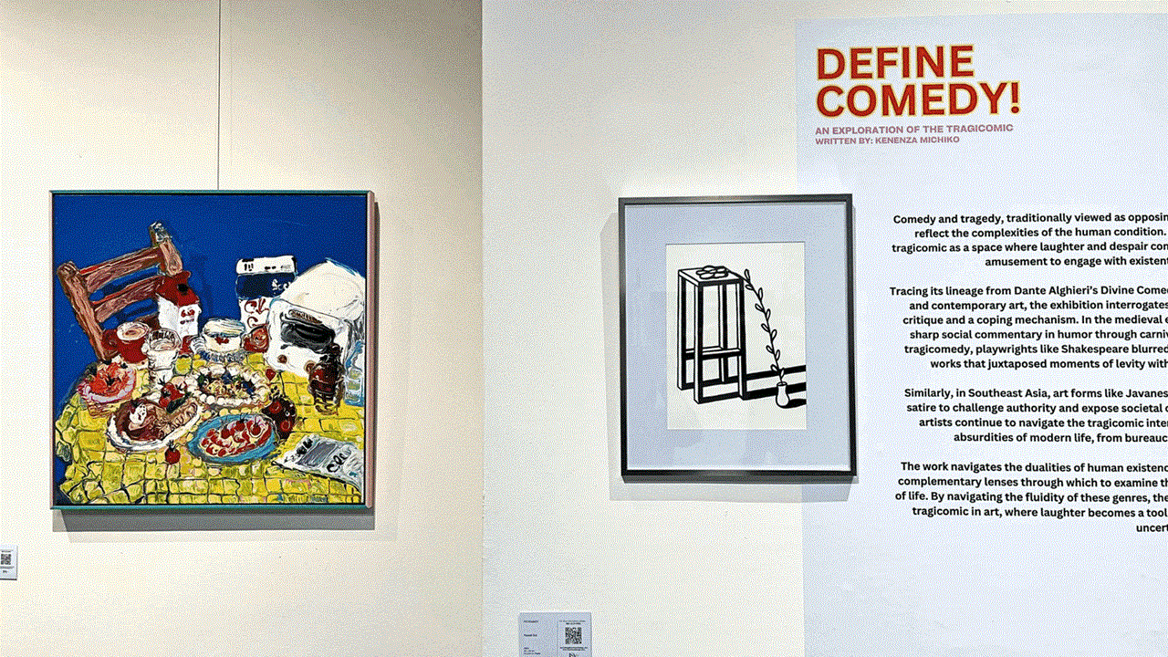 DEFINE COMEDY! ISA Art Gallery, Wisma 46, Jakarta DEFINE COMEDY! ISA Art Gallery, Wisma 46, Jakarta