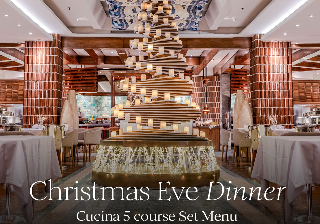 5-course Christmas Eve dinner at Cucina in Sofitel Bali Nusa Dua Beach Resort 5-course Christmas Eve dinner at Cucina in Sofitel Bali Nusa Dua Beach Resort