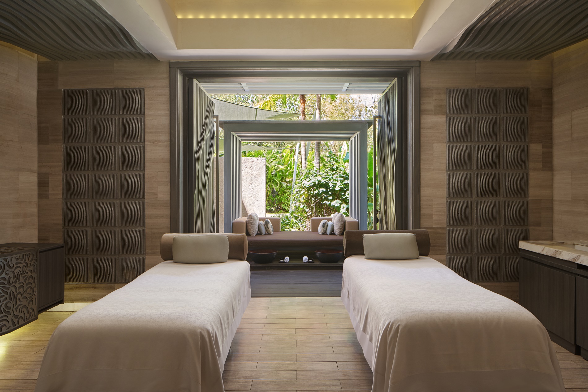 Cozy Heavenly Spa Double Treatment Room