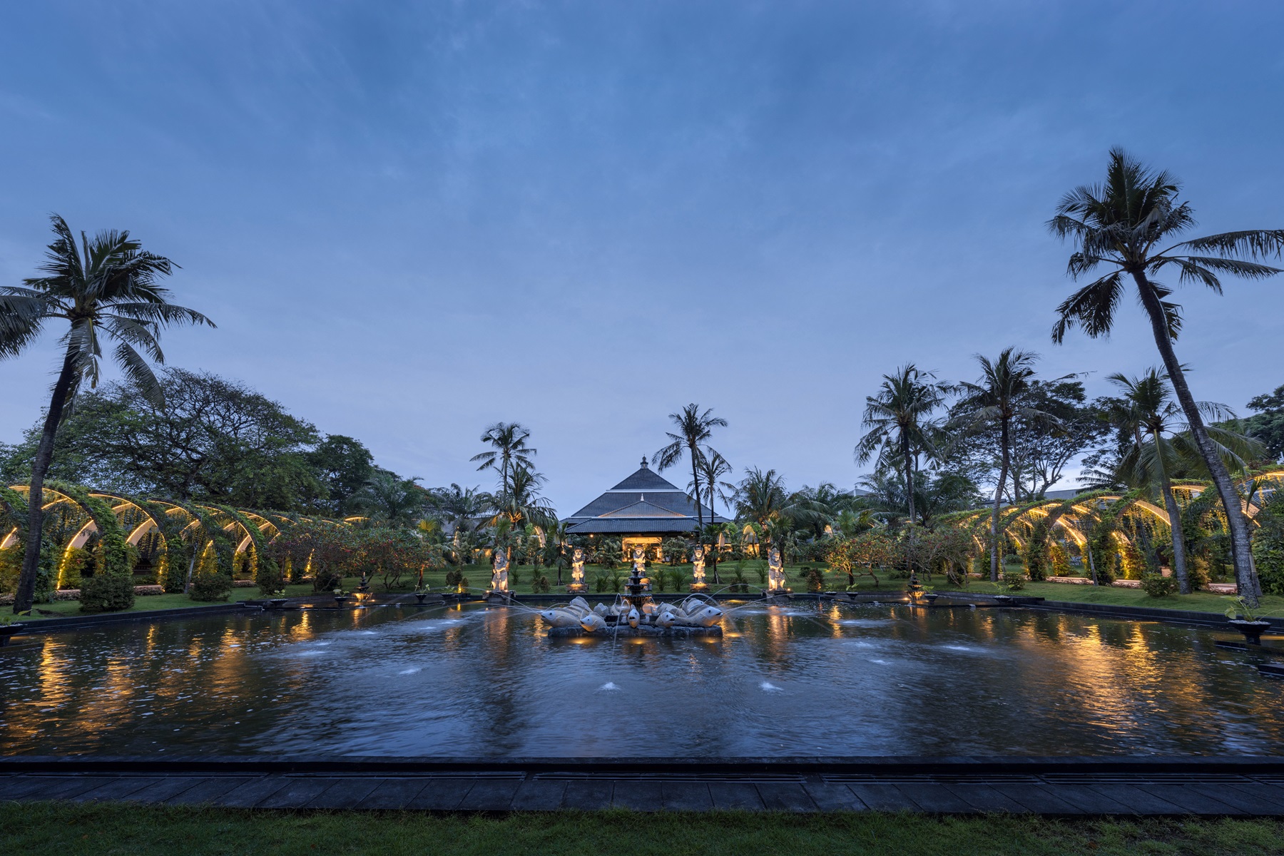 Intercontinental Bali Front Entrance