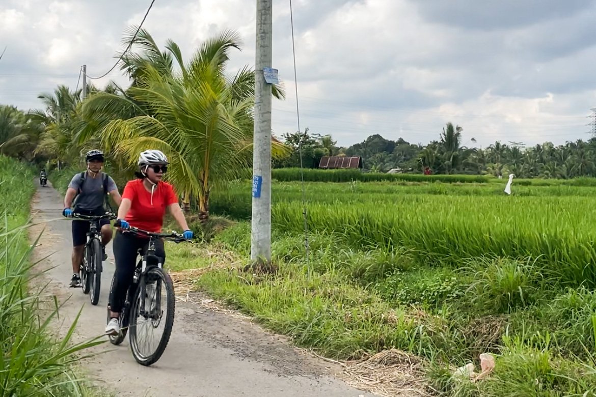 Cycling Through Blissful Nature