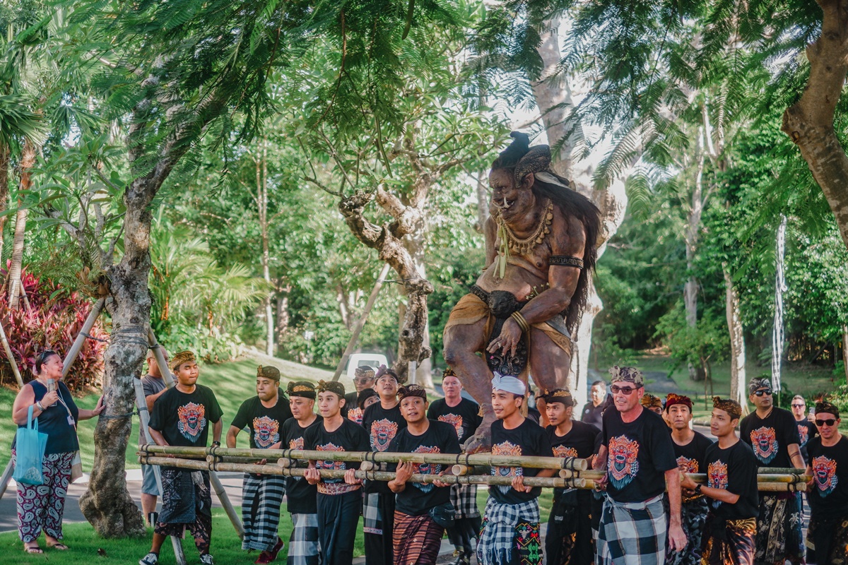 Ogoh Ogoh Parade at AYANA Bali