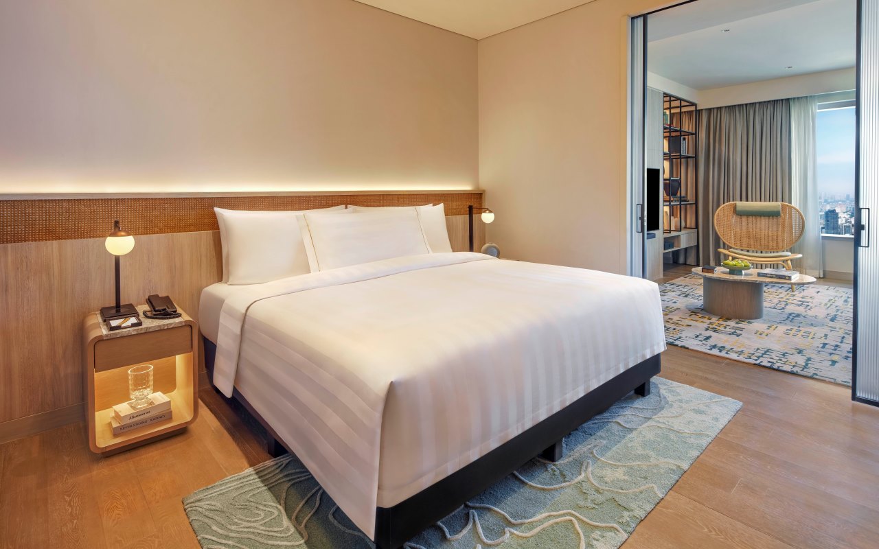 PARKROYAL Serviced Suites Jakarta Two Bedroom Suite - Bedroom