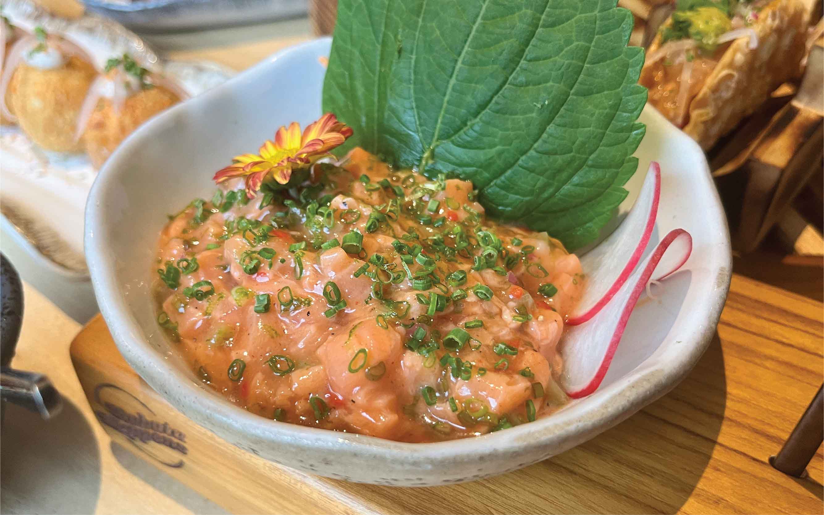 Salmon Belly Tartare