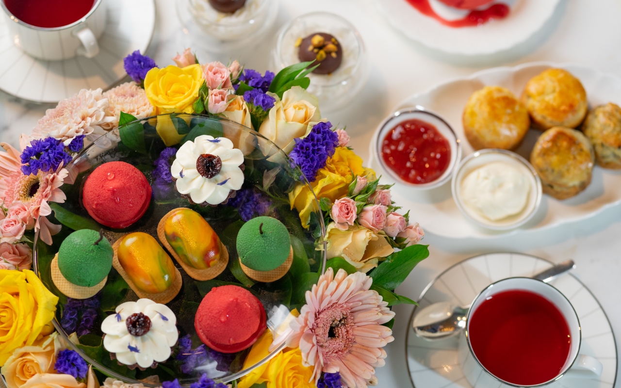 Spring Flowers Afternoon Tea