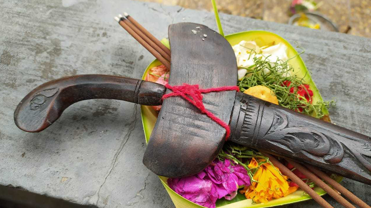 Tumpek Landep Ceremony Bali Culture