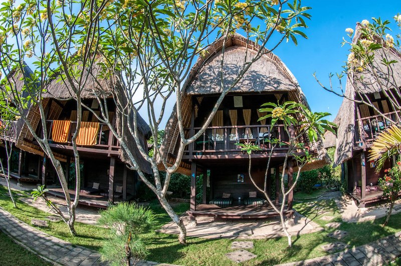 Accommodations on Nusa Lembongan